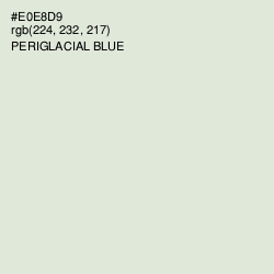 #E0E8D9 - Periglacial Blue Color Image